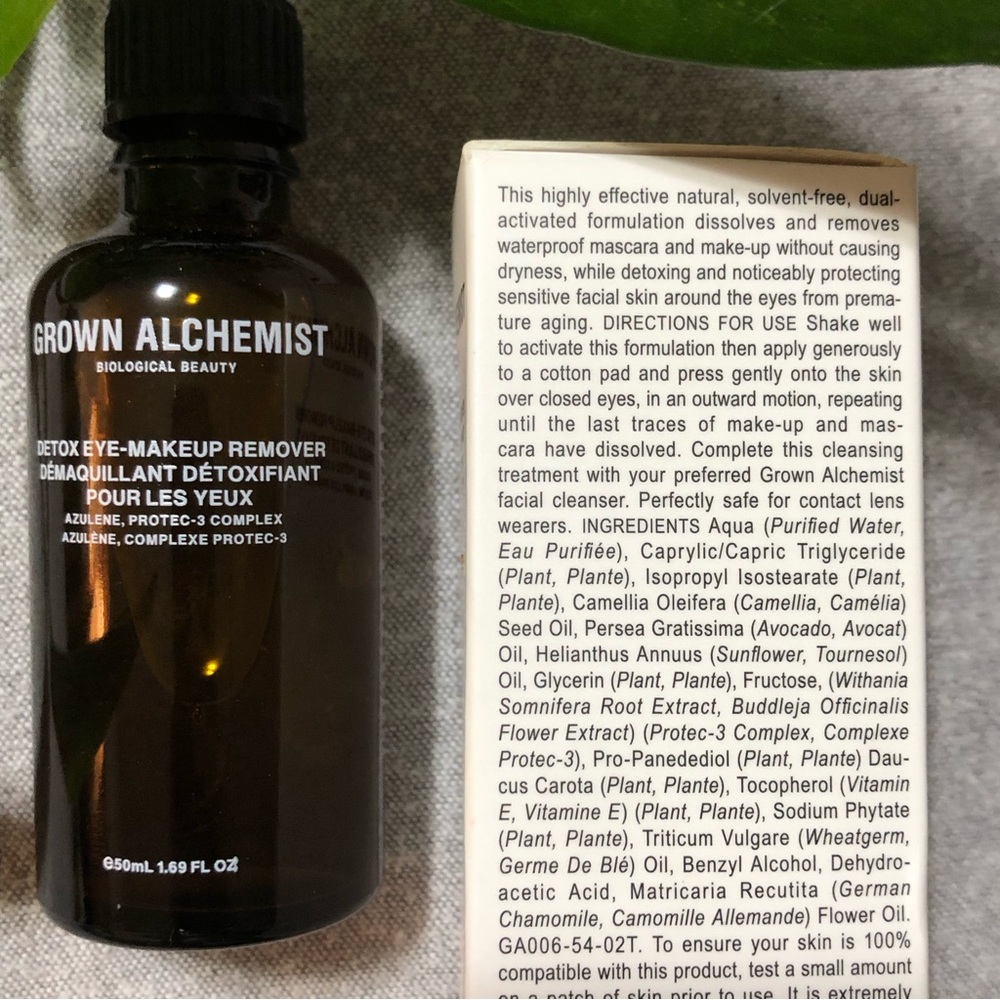 Grown alchemist detox eye makeup remover